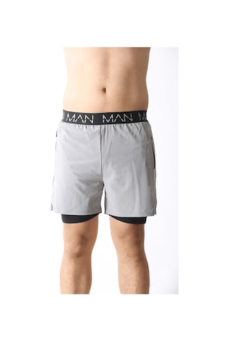 Nature The Brand Unisex Şort,astarlı Şort,gym Şort, Fitness Şort,gizli Cepli Şort, Fitness Taytlı Şort Antrasit