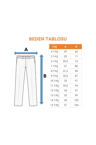 Giyicem Kız Çocuk Tünelli Keten Pantolon 2570 Bej