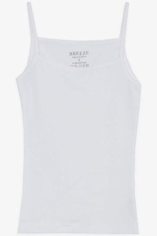 Breeze Kız Çocuk İnce Askılı Atlet 3-7 Yaş, Beyaz-beyaz Beyaz