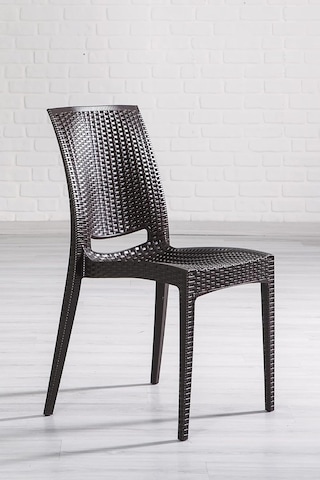 6 Adet Rattan Kahve Sandalye/balkon-bahçe-teras Genel