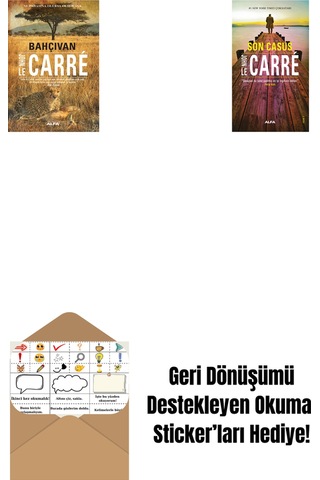 Bahçıvan + Son Casus + Okuma Sticker'ları