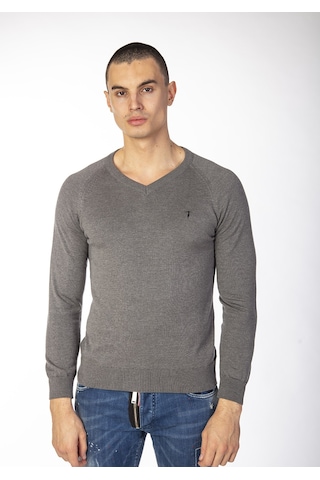 Trussardi Erkek Kazak TRRD003780 Gri