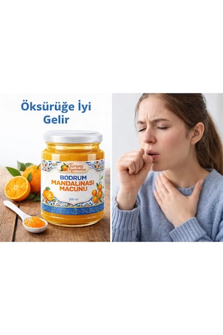 Turunç Diyarı Bodrum Mandalinası Macunu 250 G