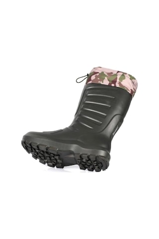 Sonimix Kauçuk Avcı Çizme Termal Çoraplı Boğazlı Poli Erkek Çizme