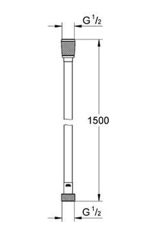 Grohe Relexa Silverfleks Spiral Hortum 150 Cm - 28364000