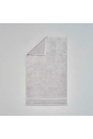 Linens Soft Pamuk 50x85 cm Yüz Havlusu Gri