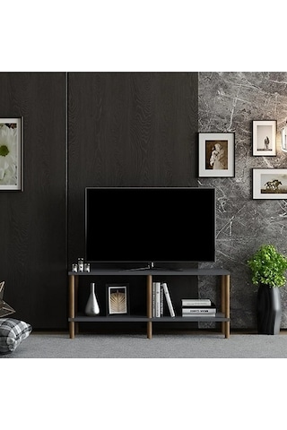Tv Sehpası Şota Antrasit 90 Cm