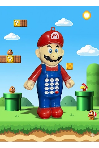 Süper Mario Sesli Müzikli Oyuncak Süper Mario