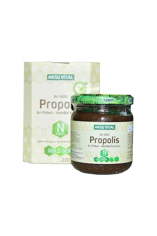 Arı Sütü Propolis Polen Bal Karışımı 220 Gr