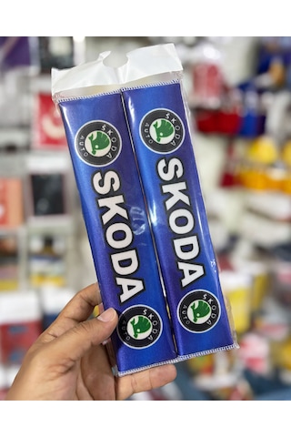 Tüm Otomobillere Uyumlu, Aracınıza Özel Tasarım Baskılı, Emniyet Kemeri Yumuşatıcı Ped, Skdamavı