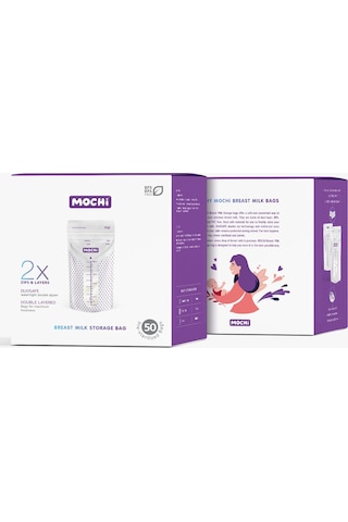 Mochi Anne Sütü Süt Saklama Poşeti 50 Adet 93c590050ss1