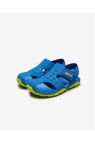 Skechers Side Wave Büyük Erkek Çocuk Mavi Sandalet 92330L Bllm Mavi