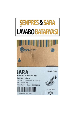 Şenprens Sara Model Lavabo Bataryası Krom