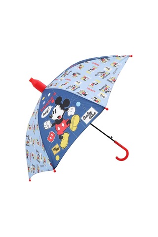 Stitch Mıckey Mouse Kılıflı Şemsiye Ponly One Çok Renkli
