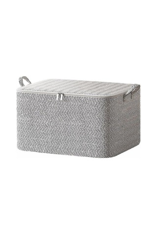 Unimarket Dokunmamış Fermuar Saklama Çantası, Hareketli Yorgan Saklama Sepeti Seyahat Büyük Kapasiteli Giyim Saklama Çantası, Yetişkin Oyuncak Organizatör, Yorgan Saklama Çantası, Fermuarlı 39auqv