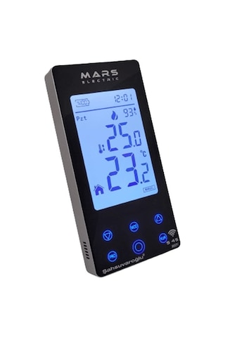 Mars S45 Nem Ölçerli Wifi Kablosuz İnternetli Akıllı Termostat