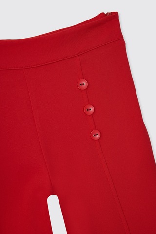 Panço Kız Çocuk Mercan Pantolon 2611gk04024 Kırmızı