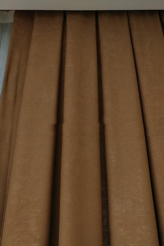 Kakao Ada Fon Perde Normal Pile 1'e 2,5 Pile-kakao Kakao