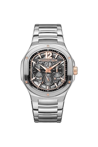 Cerruti 1881 Cıwgk0072301 Quartz Çelik Gri Siyah Kadran 41x47 Mm Erkek Kol Saati Gri