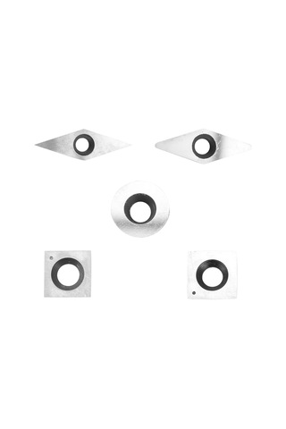 Kangvka Ahşap İşleme İçin 35 Derece Uçlu E-karepriz Karbür İğne, Yüksek Hassasiyetli El Fırça Bıçağı