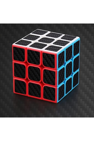 Vip Kalite Fiber Karbon 3x3 Zeka Küpü 3x3 Sabır Küpü 3x3 Fiber Carbon Rubiks Cube Akıl Oyunları