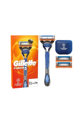 Gillette Uefa Champions League Special Edition Gillette Fusion5 Erkekler İçin Tıraş Makinesi