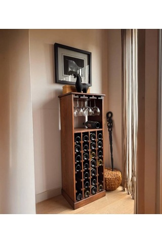 Janisa Masif Ağaç Şaraplık, Içki Dolabı