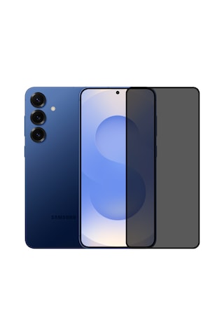 Safeus Tam Kaplayan Hayalet Parmak İzi Bırakmayan Safir Ekran Koruyucu Cam , Samsung S25 İle Uyumlu