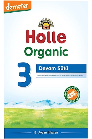 Holle 3 Devam Sütü 600 G