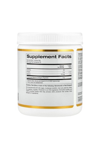 Collagen Peptides Powder With Hyaluronic Acid, Support For Healthy Hair, Skin, Nails, 7.05 Oz 200 G