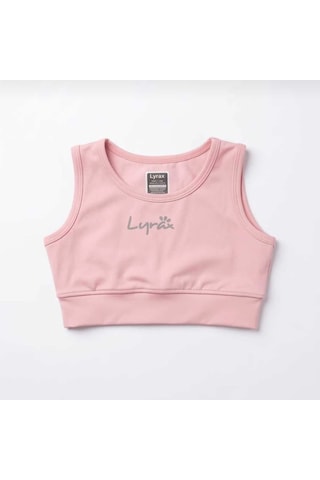 Nurbebe Şort Etekli Crop Kız Çocuk Sporcu Takım Pembe