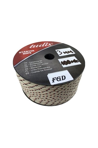 Fgd Motor Çekme Çalıştırma Starter İpi 3Mm 100 Metre