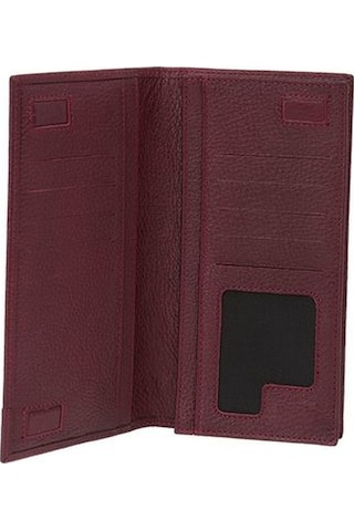 Bilik Deri Bordo Rölax Deri Unisex Portföy & Clutch Çanta Ar05 7