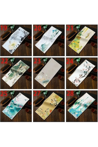 Çin Kalın Çay Takımı Aksesuarları Üst Düzey Profesyonel Masa Temizleme Çay Havlusu Bez Masa Örtüleri Çay Peçetesi 19, Diğer