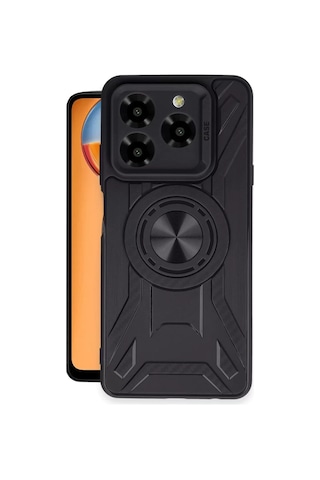 Newface General Mobile Era 50 Kılıf Lincoln Silikon - Siyah Resimdeki