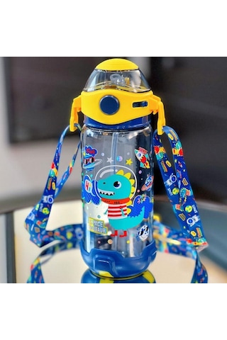 Vest Space Dino 650 Ml Plastik Matara - Vst-mt0006/u2051