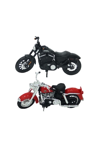 1:18 Harley-davidson Motorsiklet Çok Renkli