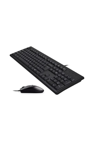 A4Tech KM-72620D USB Kablolu Q Klavye Mouse Set