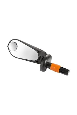 Bisiklet Gidon Aynası Açısı Ayarlanabilir Kör Nokta Özellikli Gidon İçine Takılan Bisiklet Aynası