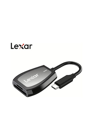 Elmpaly Lexar  Micro Usb 3.2 Type C Sd Micro Sd Tf Otg Kart Okuyucu Siyah