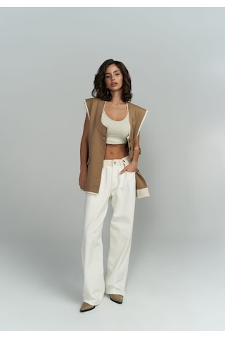 Mai Collection Mai Studios Co. Anderson Vizon Salaş Yelek Vizon