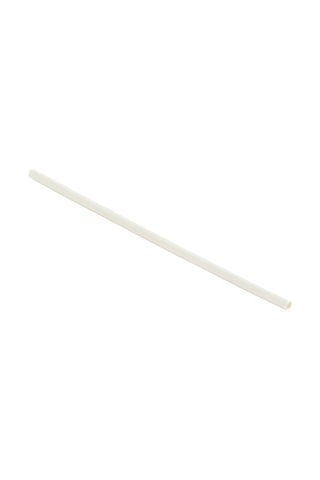 Kağıt Pipet Beyaz Sargısız 6x195mm 100 Adet 100 Adet