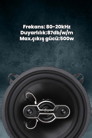 Goldmaster Rm-1696 16 Cm 4 Way 700 W Oto Hoparlör Çifti
