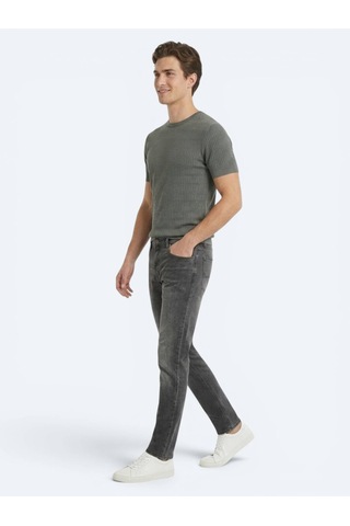 Kip Haki Regular Fit Denim %100 Pamuk Pantolon