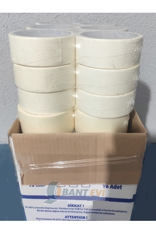 Maskeleme Bandı 6 Adet 36Mm Kağıt Boya Bantı