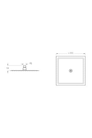Artema Lite Ls Duş Başlığı 300 Mm Krom A45673 Krom