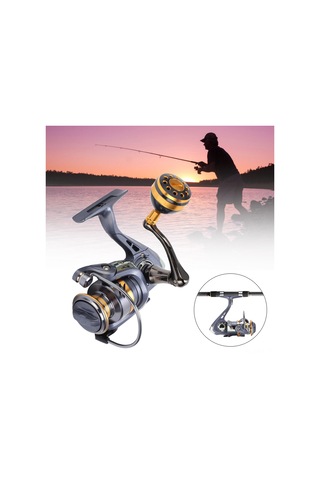 Wezone Alüminyum Rockerli Tüm Metal Balık Makinesi Ks3000 - Deniz Kamışları İçin Kolay Kullanım, Sağ/sol Değiştirilebilir Kollü, Dayanıklı Pa66 Gövde