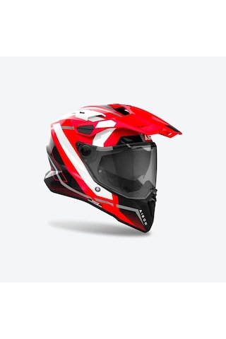 Airoh Commander 2 Mavick Red Gloss Kask Kırmızı
