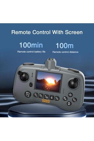 Gd12 Güçlü Fırçasız Motor 4k Kamera 2 Batarya Tasıma Cantalı Kulaklık Ve Akıllı Bileklik Hediyeli