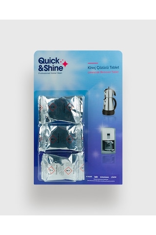 Quick & Shine Kireç Çözücü 2 x 3 Tablet Quick & Shine Kireç Çözücü 2 x 3 Tablet